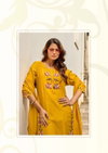 Rudrika By Wooglee Viscose Kurti With Bottom Dupatta Suppliers In India
